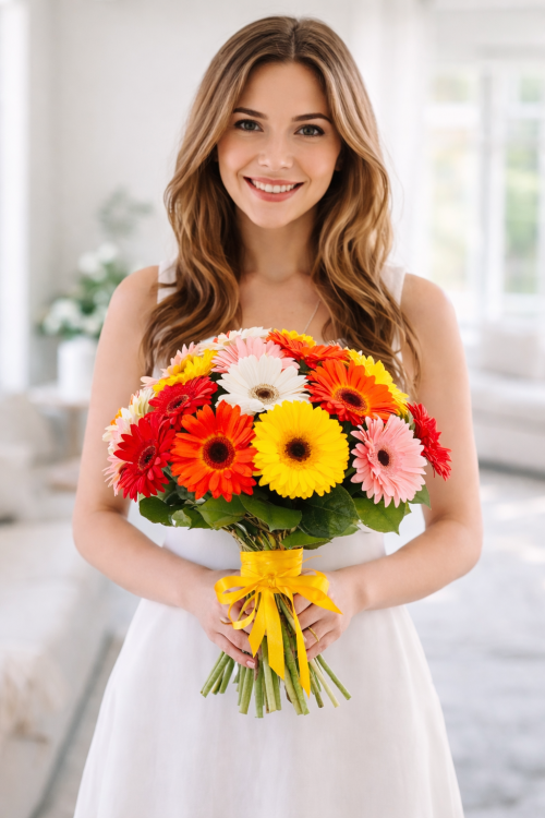 Герберы №11