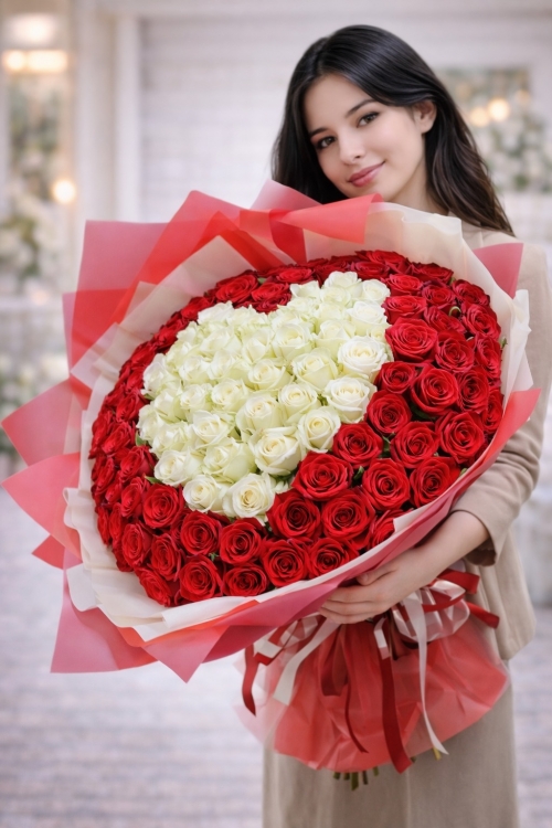 101 роза Аква